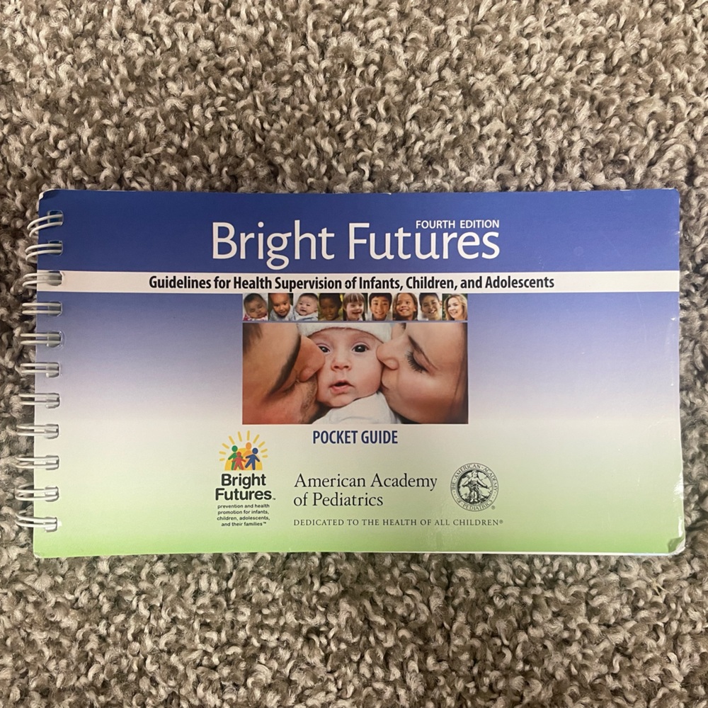 American Academy of Pediatrics Bright Futures 4th Edition Pocket Guide